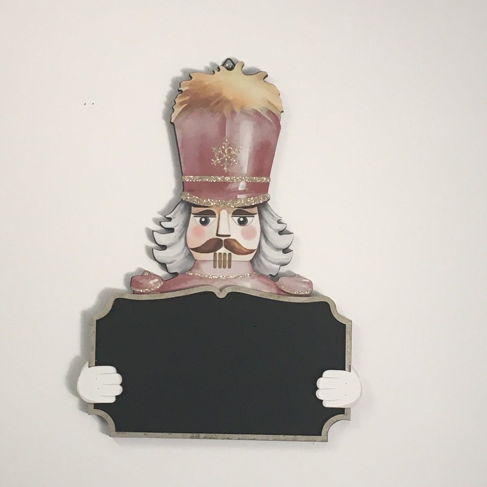 Ashland Nutcracker Chalkboard Wall Hanging